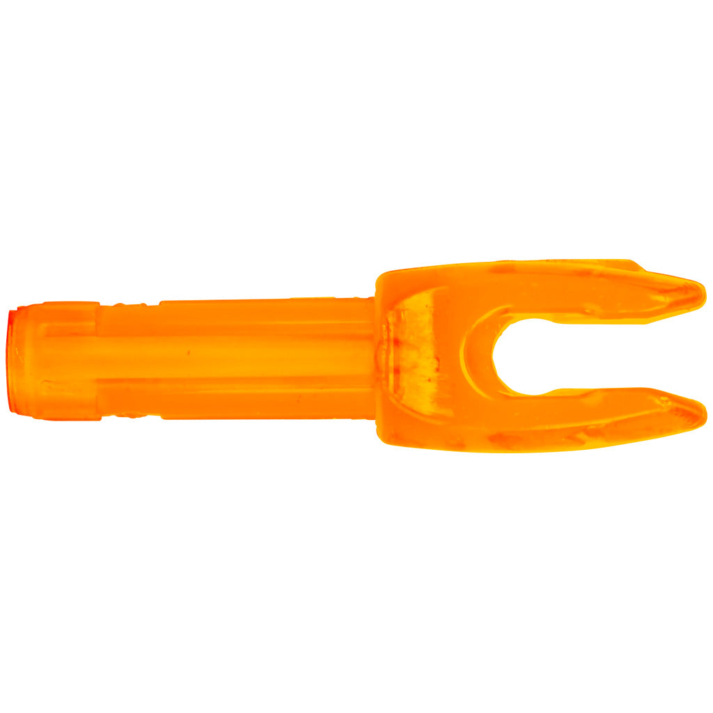 Easton 4mm MicroLite Nocks in Orange 12 pk. - Front View