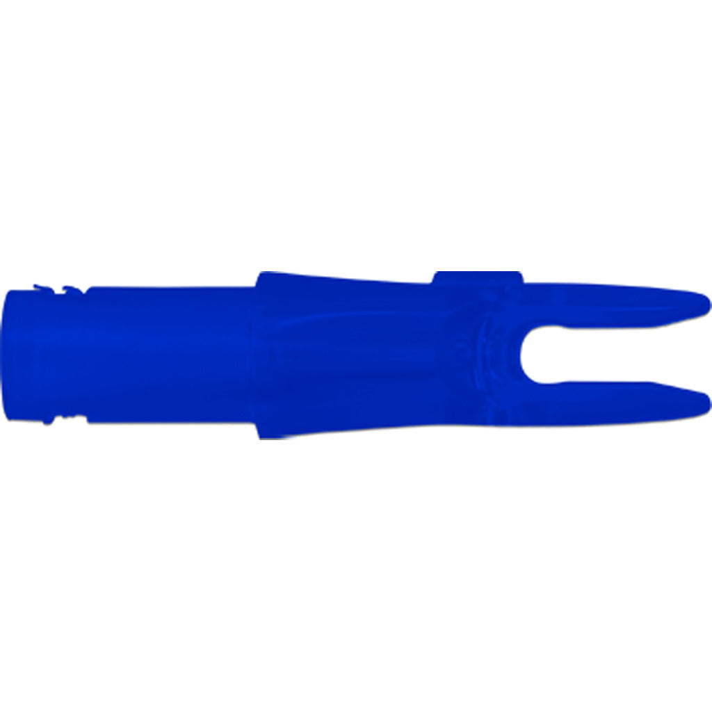 Easton 6.5mm Super 3D Nocks in Blue - Front View