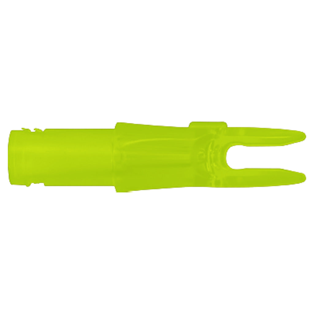 Easton 6.5mm Super 3D Nocks in Green - Front View