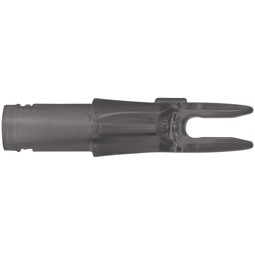 Easton 6.5mm Super 3D Nocks in Grey - Front View