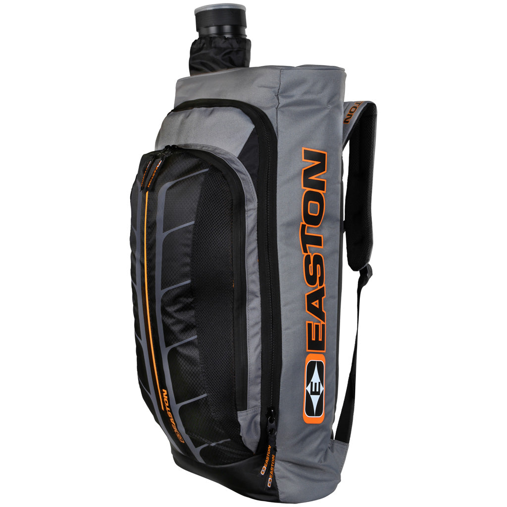 Easton Club XT Recurve Backpack in Grey - Front View