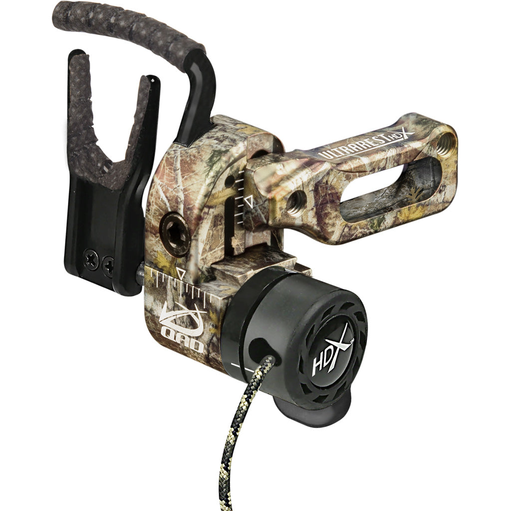 QAD UltraRest HDX in Realtree Edge LH - Front View