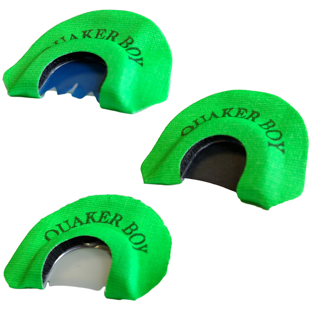 Quaker Boy Elevation Series Diaphragm Calls in SR 3 pk. - Front View