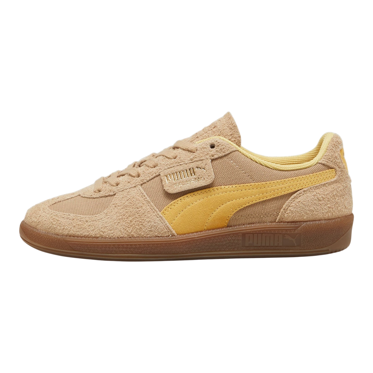 Puma Palermo Vintage Men's Sneakers — Tan Suede