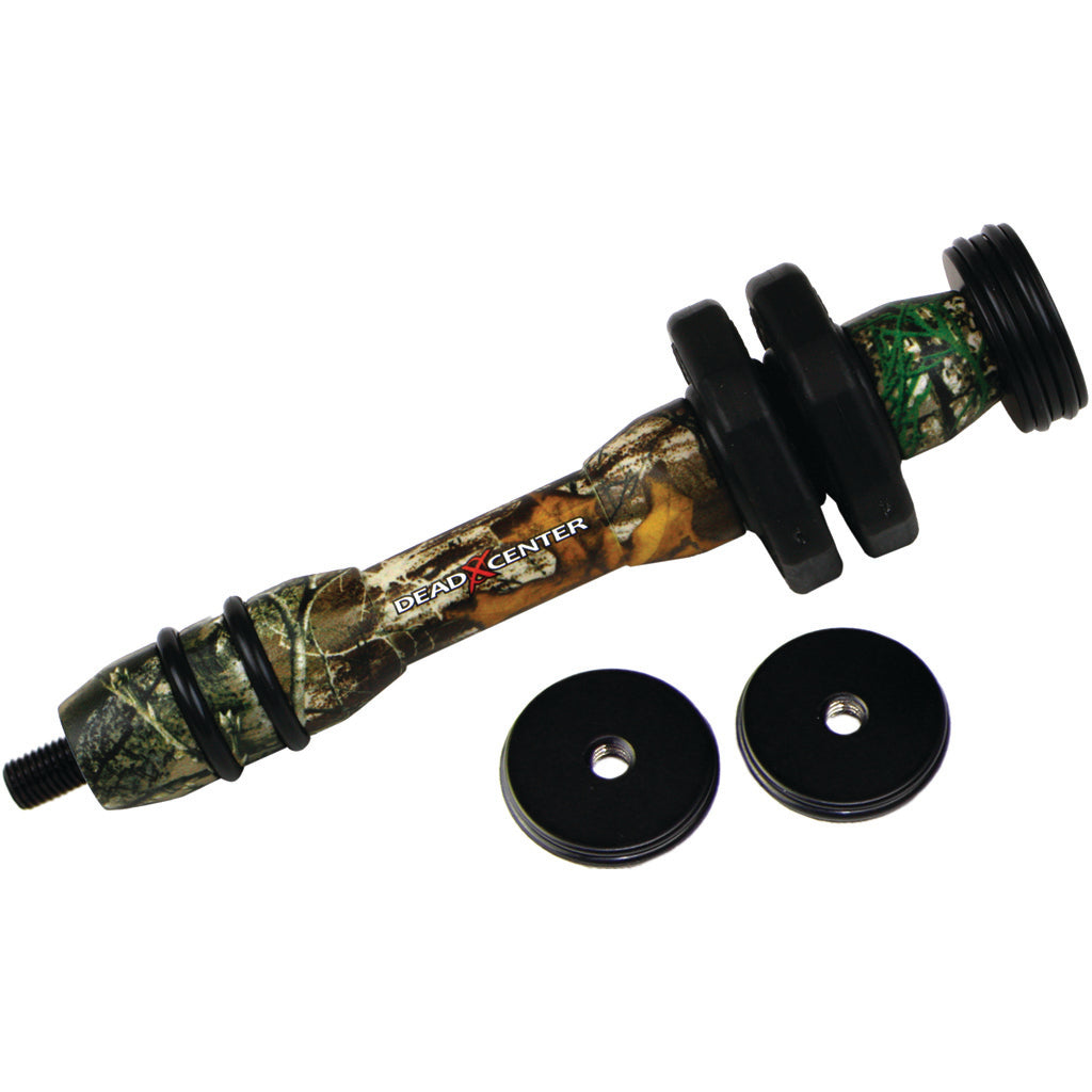 Dead Center Dead Silent Carbon V2 Stabilizer in Realtree Edge 6in. - Front View