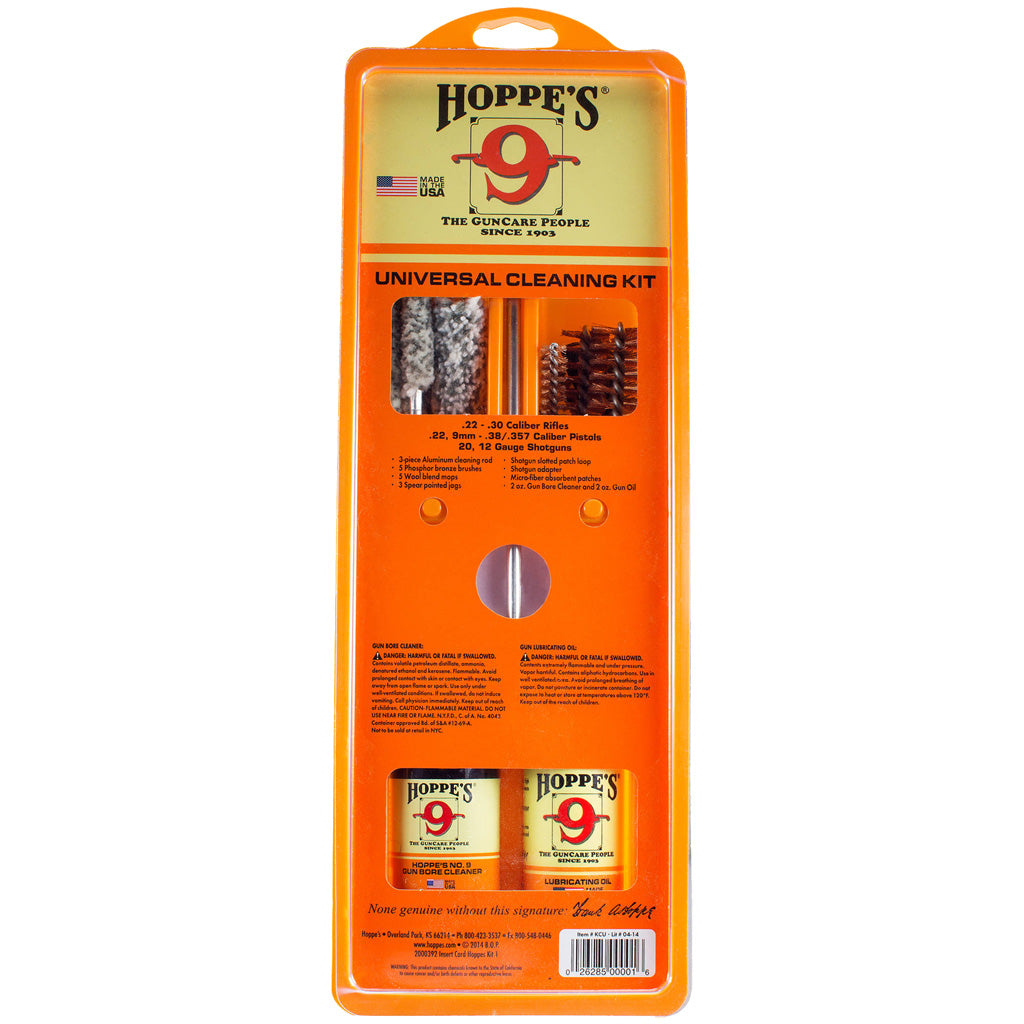 Hoppe's Universal Cleaning Kit - Front View