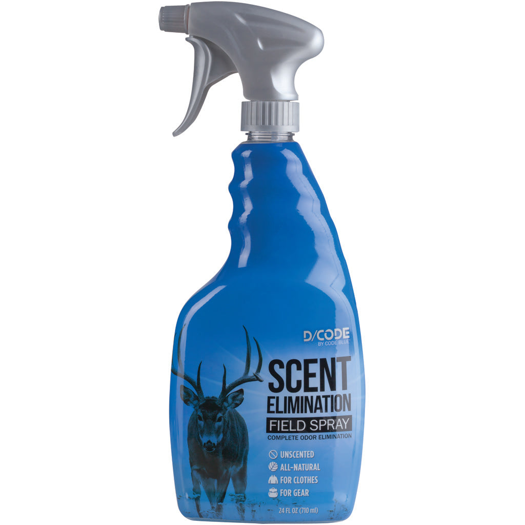 Code Blue D-Code Field Spray in 24 oz. - Front View