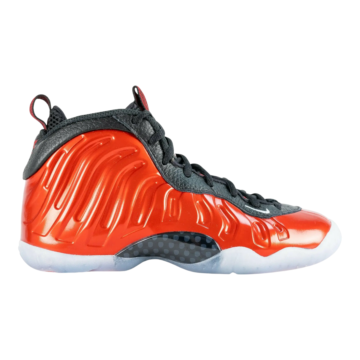 Nike Air Foamposite One Big Kids' (GS) Basketball Shoes — Red
