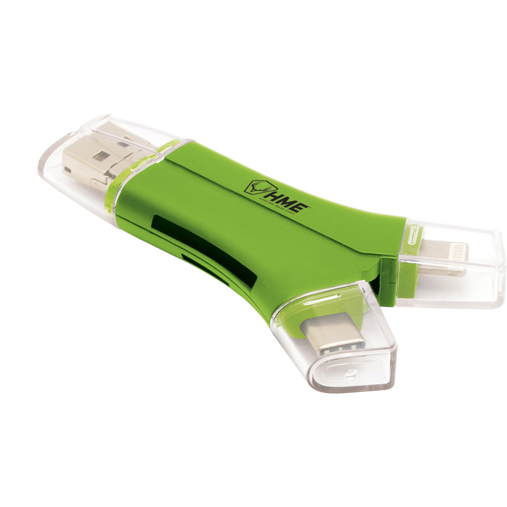 HME 4-in-1 Card Reader - Front View
