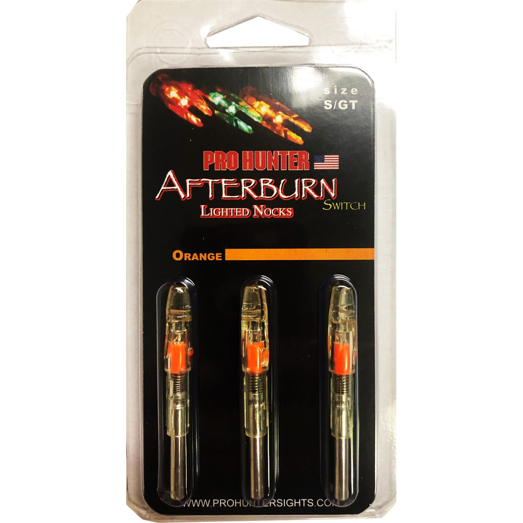 GWS Lighted Nocks in Orange - Front View