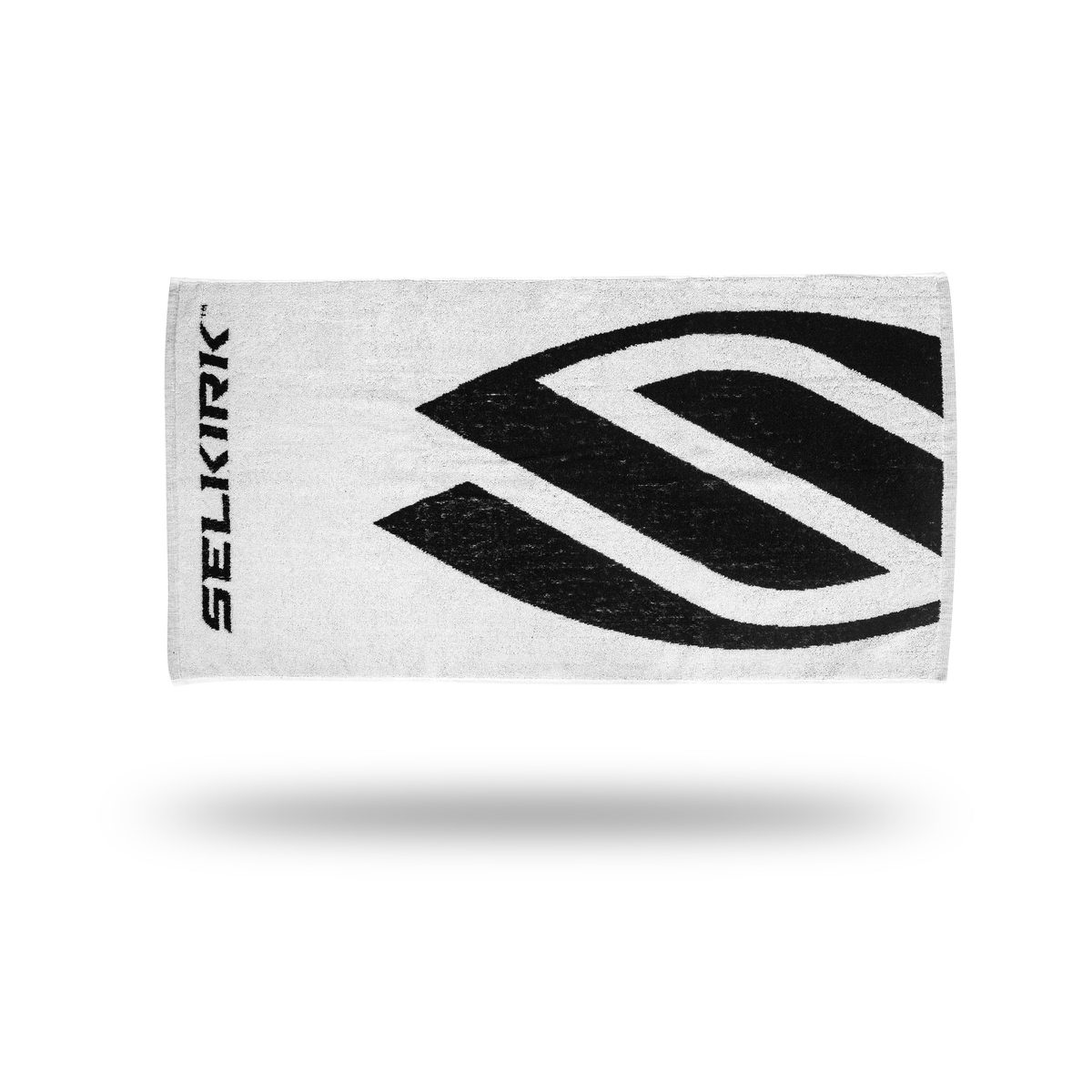 Selkirk Cotton Towel - 19" x 36" White-Black