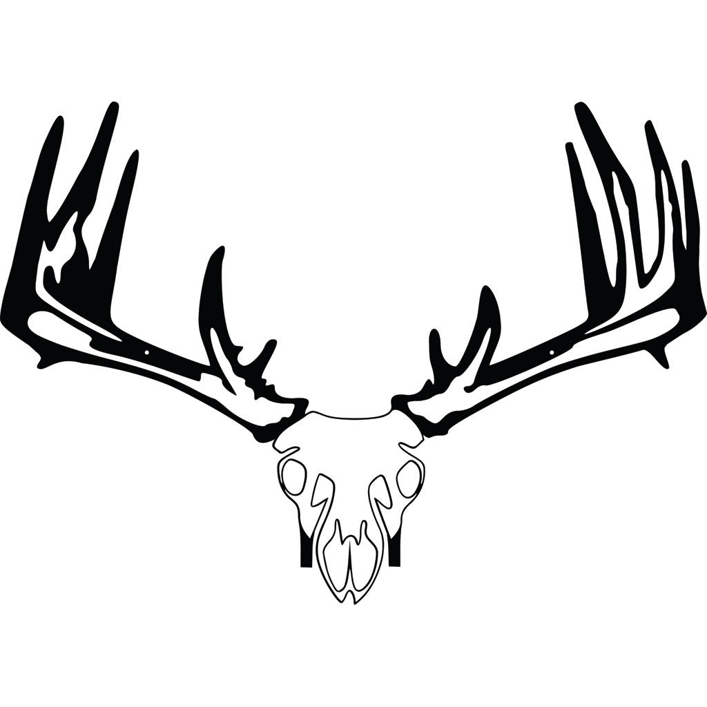 Raxx Crossbow Hanger in Whitetail Skull - Front View
