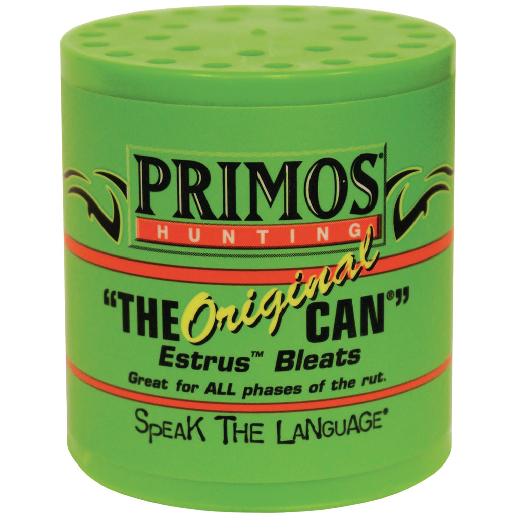 Primos The Can Call in Original Estrus Bleat - Front View