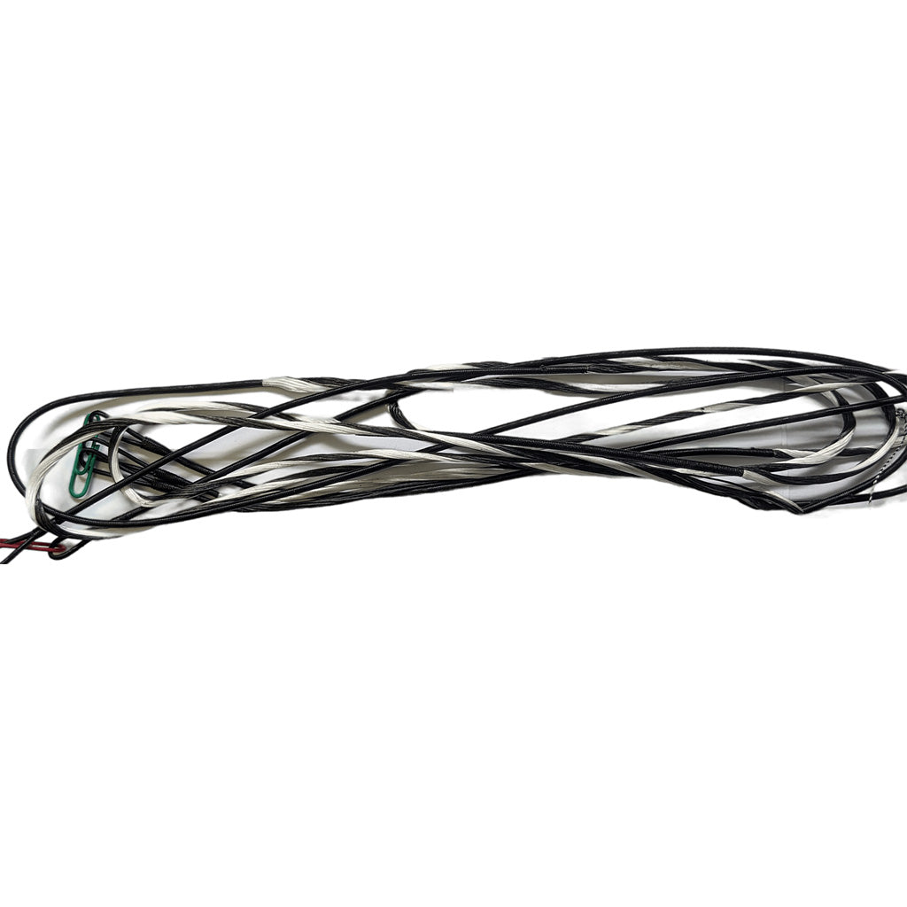 Genesis J and D Genesis String and Cable Kit in White/Black - Front View