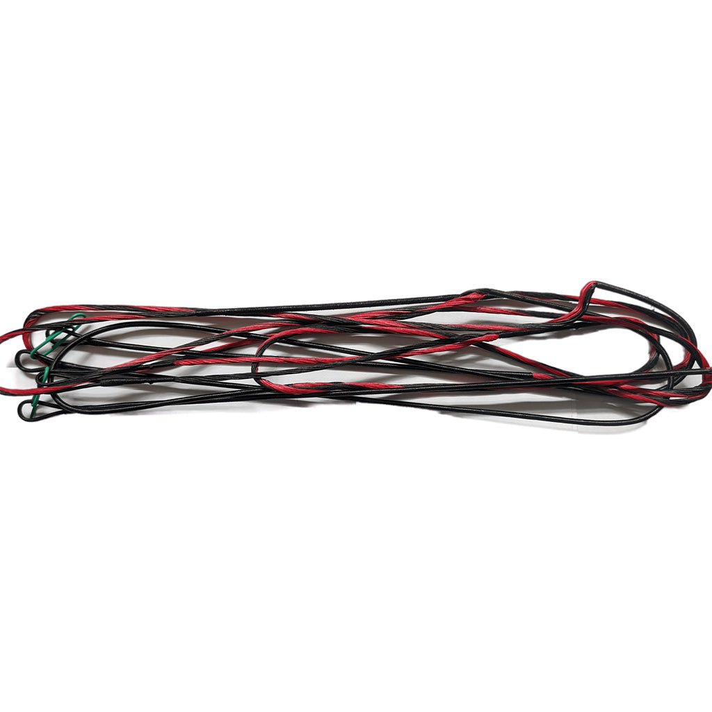Genesis J and D Genesis String and Cable Kit in Black/Red - Front View