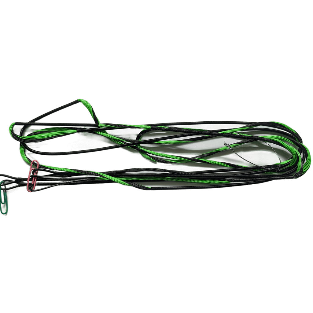 Genesis J and D Genesis String and Cable Kit in Black/Green - Front View