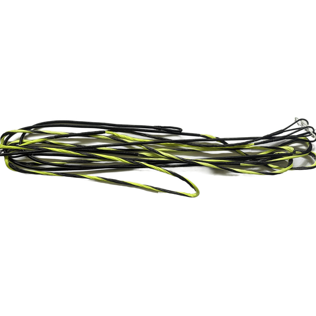 Genesis J and D Genesis String and Cable Kit in Black/Yellow - Front View