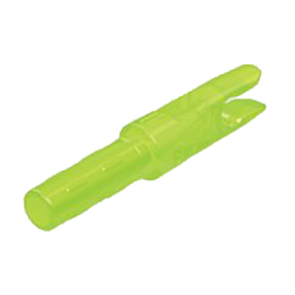 Gold Tip Accu-Tough Nocks in Green - Front View
