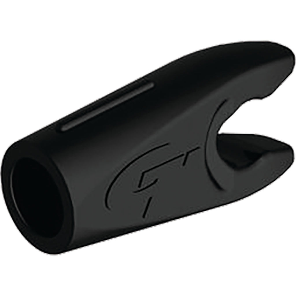 Gold Tip Mini HD Pin Nocks in Black 12 pk. - Front View