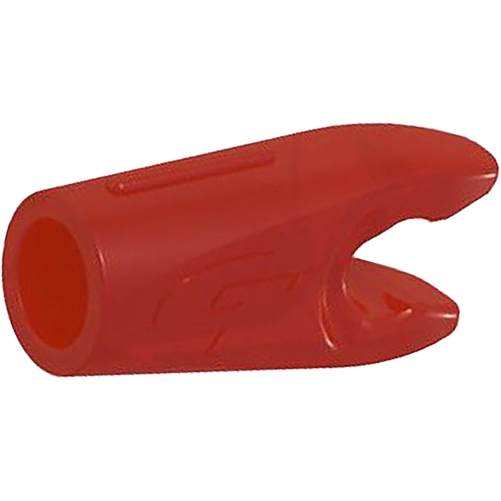 Gold Tip Mini HD Pin Nocks in Ruby 12 pk. - Front View