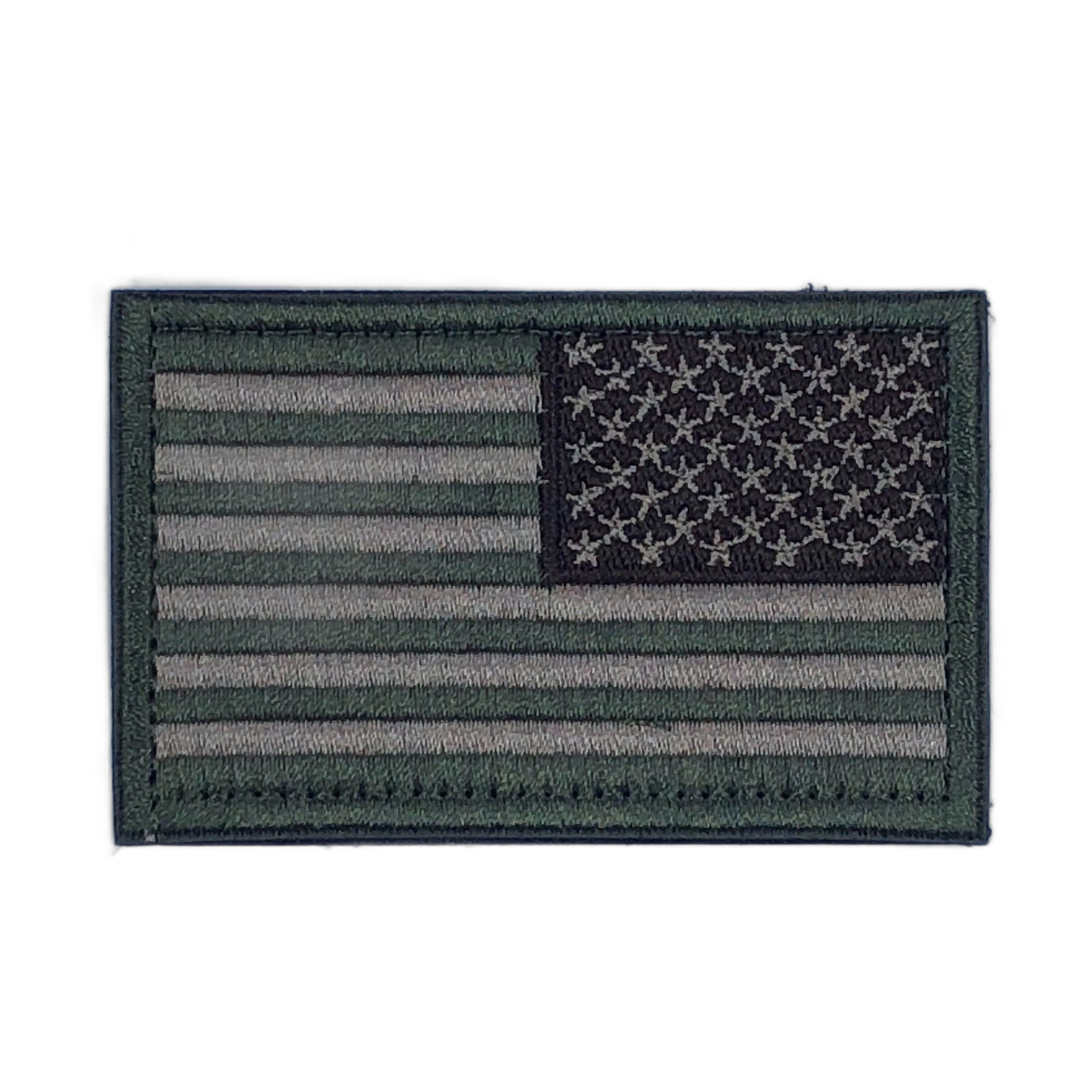 Great Call Athletics USA American Flag REVERSE Patch 2 x 3 Hook And Loop Military Tactical Choice of Flag