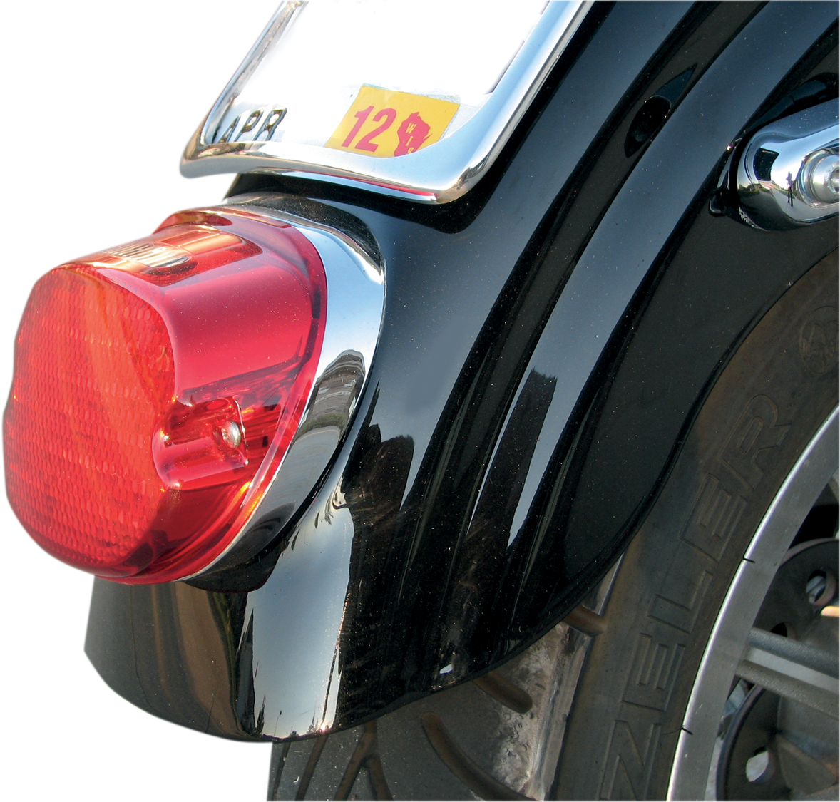 DRAG SPECIALTIES L24-0436CRLED Top Tag Light – Red LED Taillight for Enhanced Visibility