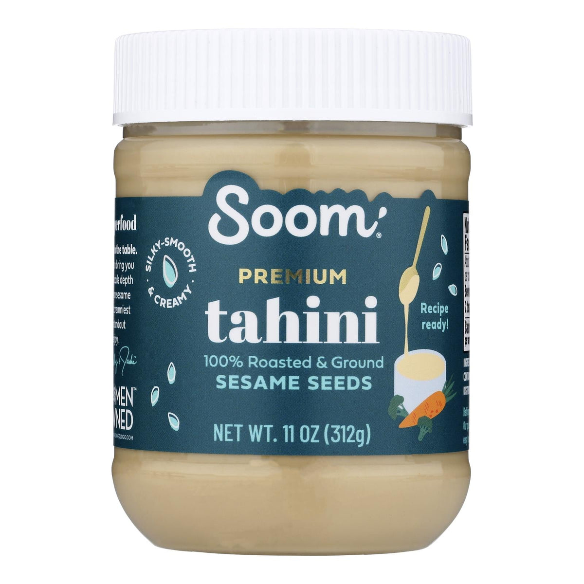 Soom Sesame Tahini, 11 oz (Case of 6)