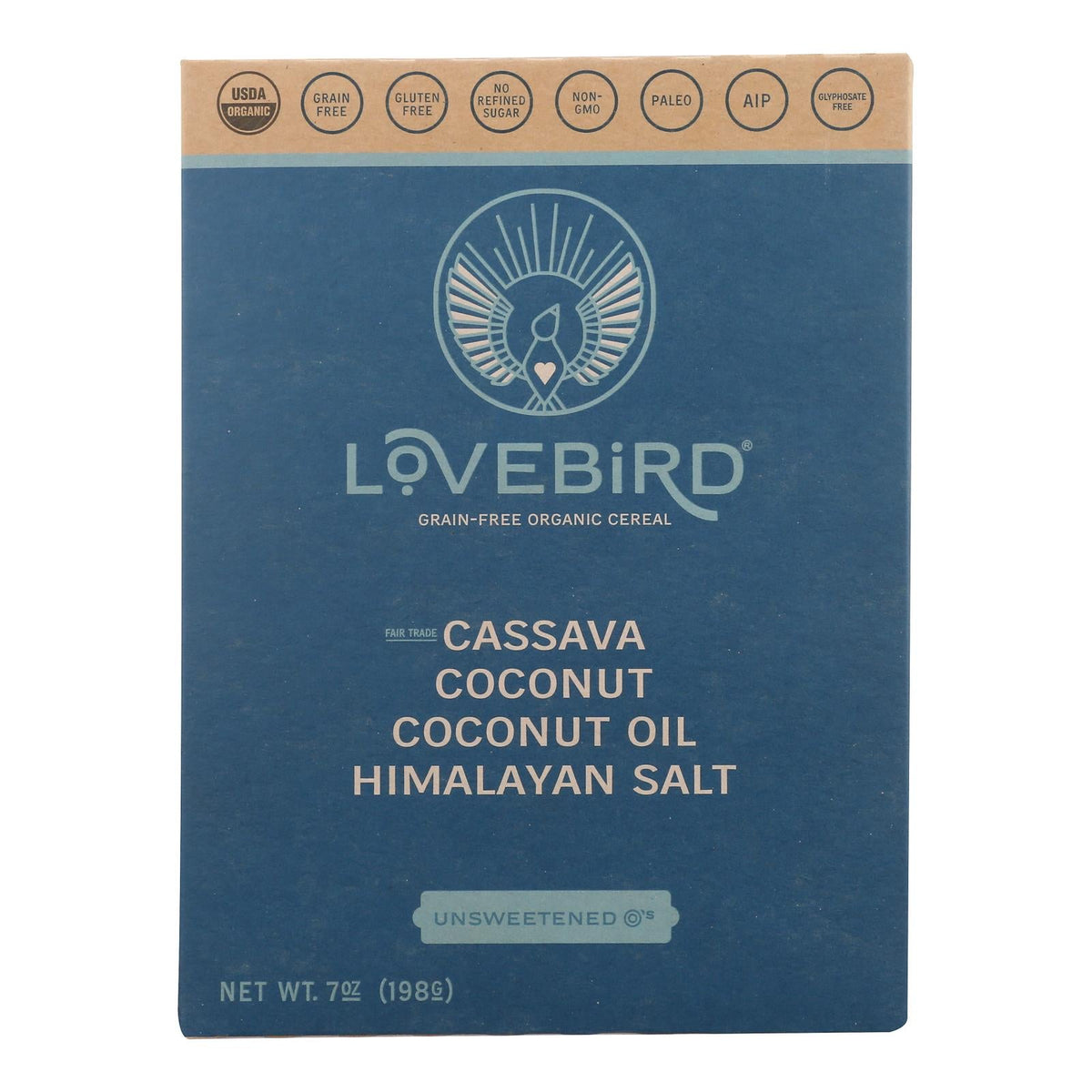 Lovebird Unsw Grain Cereal (Pack of 6-7oz)