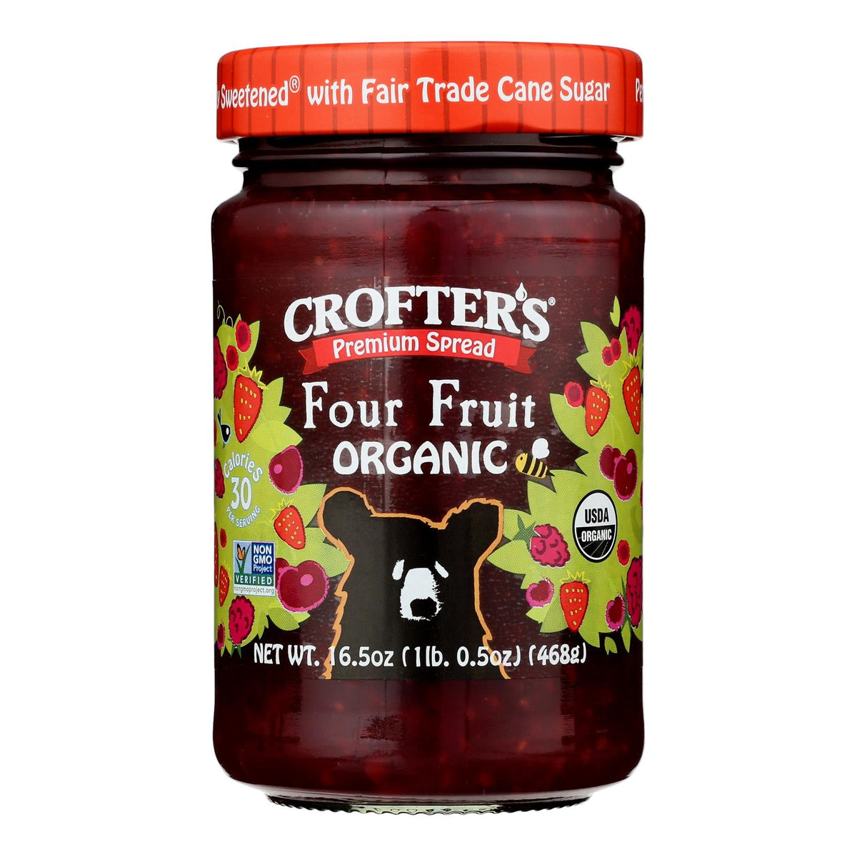Crofter's Premium Spreadable Fruit, 16.5 oz (Case of 6)