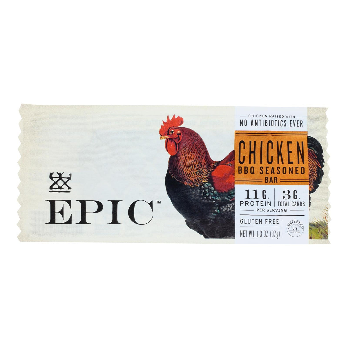 Epic BBQ Chicken Bar, 1.3 oz (Case of 12)