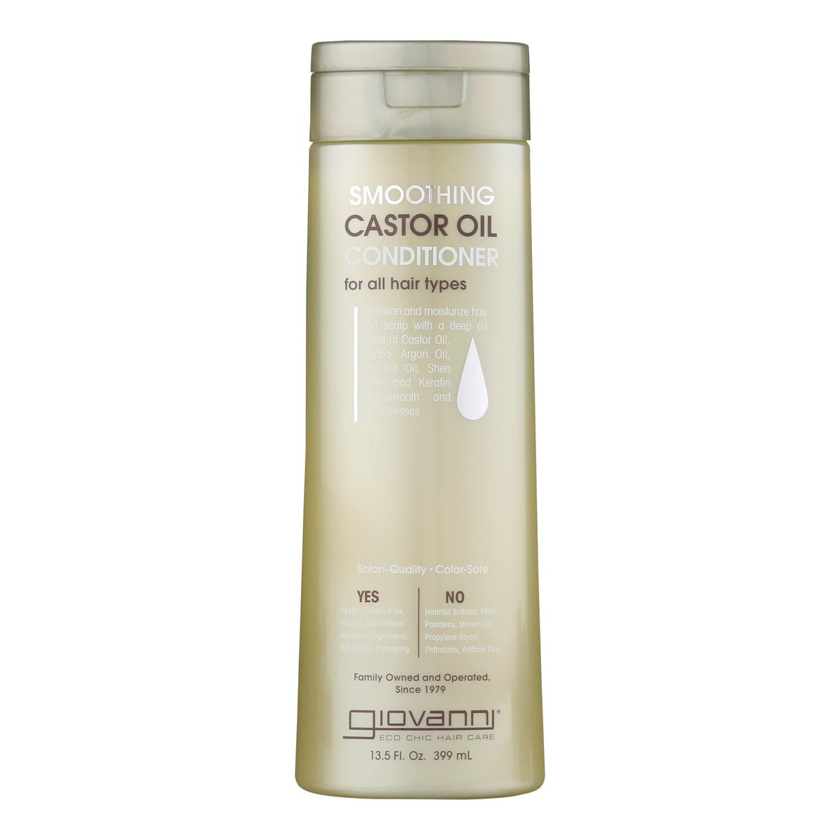 Giovanni Smooth Castor Oil Conditioner, 13.5 fl oz