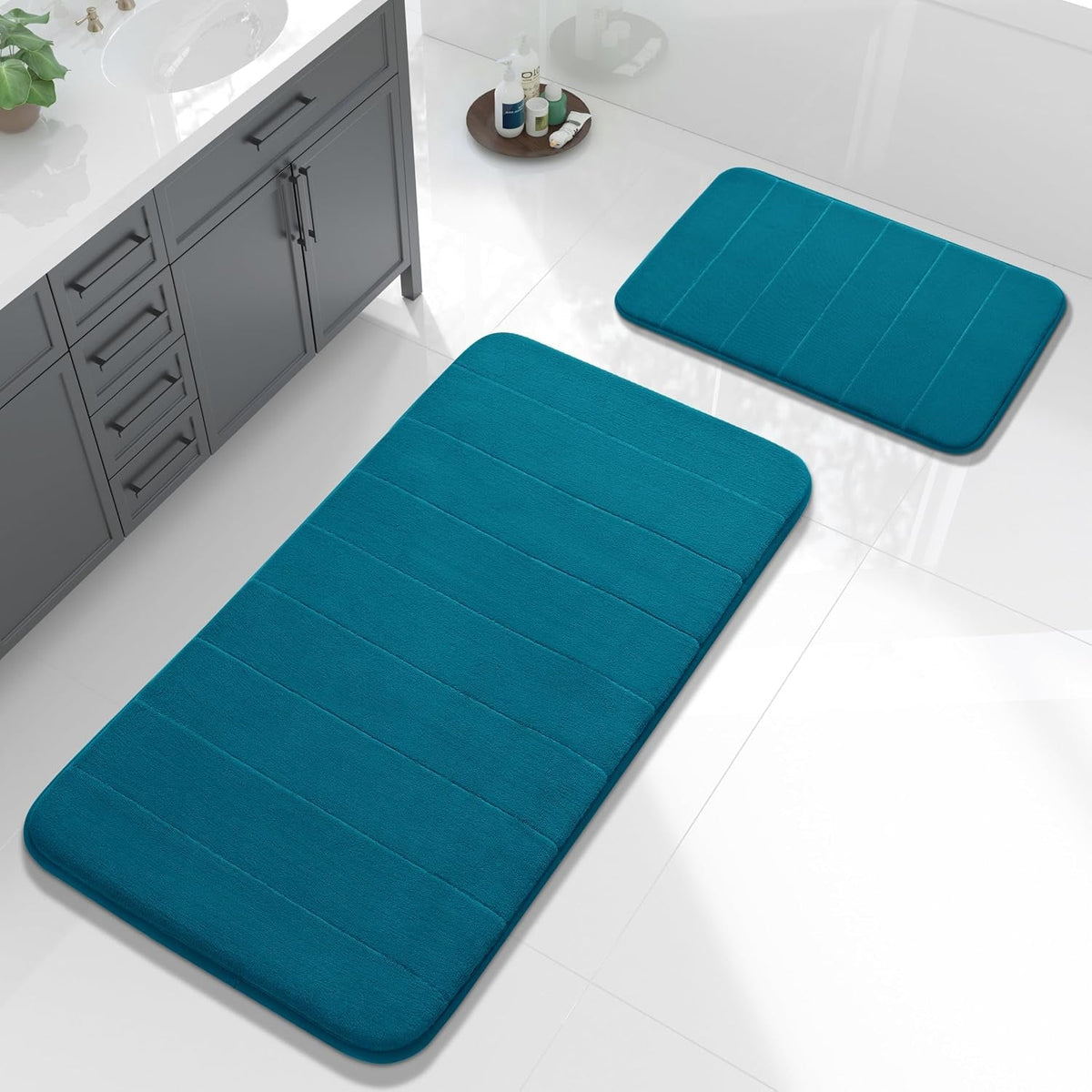 Bath Rug Set, 2-Piece Memory Foam Non-Slip - View 24