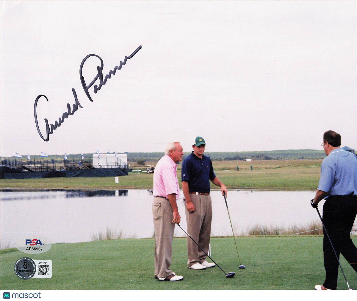 Arnold Palmer Signed 8x10 Photo Golf Autographed