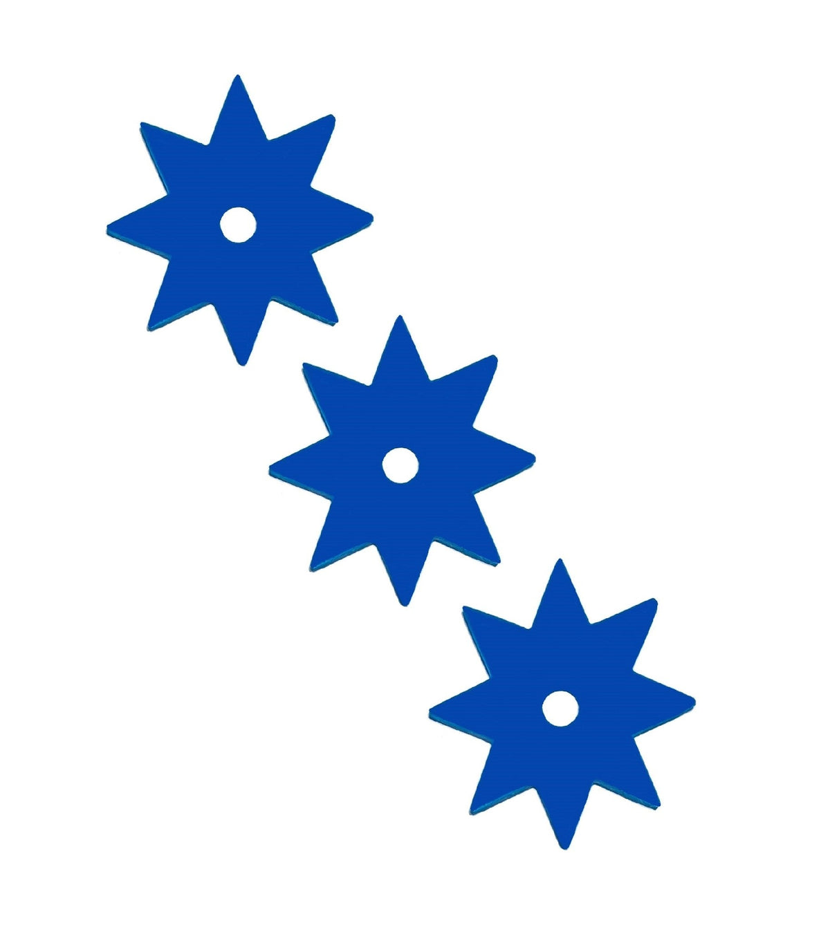 Ninja 8 point Rubber Training Shuriken