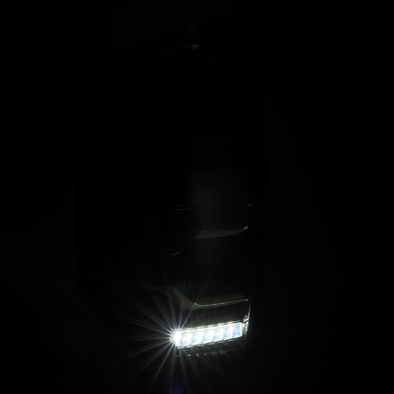 AlphaRex 14-21 Toyota Tundra LUXX LED Taillights Blk w/Activ Light/Seq Signal - View 6