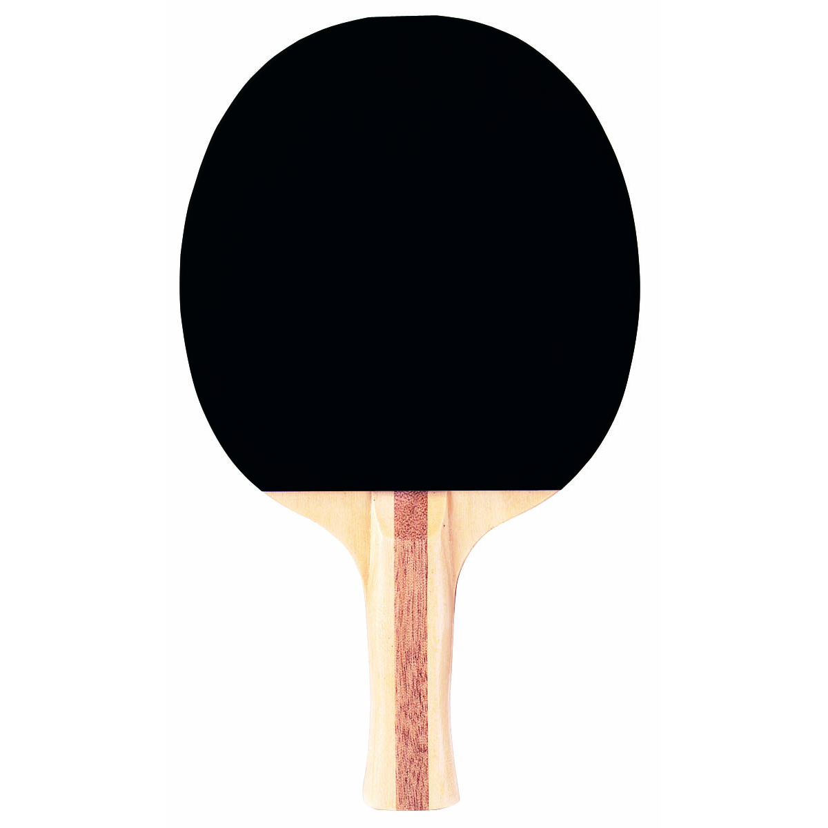 Martin Sports Inverted Rubber Table Tennis Paddle, Laminated Handle - Front View