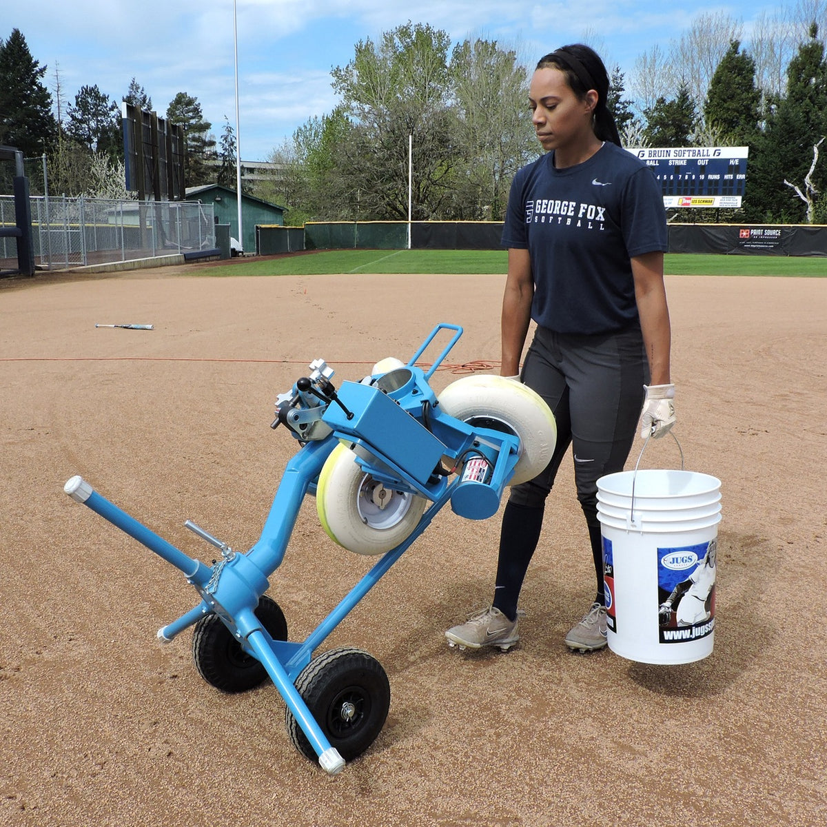JUGS BP3 Softball Pitching Machine with Changeup - Alternate View 8