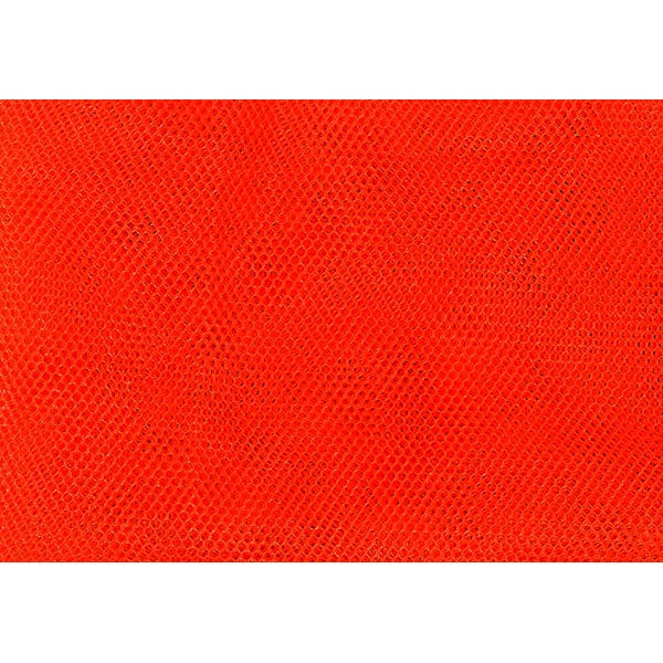 Martin Sports All Purpose Mesh Bag with Drawstring Lock and ID Tag in Orange 24 x 36 in - Front View