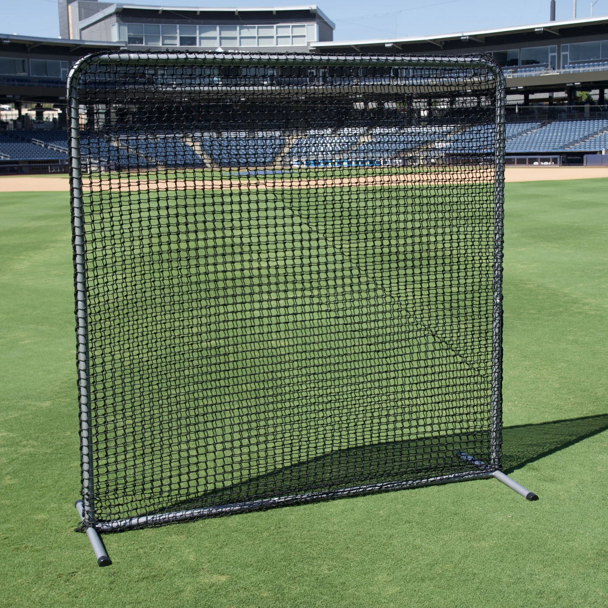 Cimarron 8x8 #84 Fielder Net and Commercial Frame with Wheels and Padding - Alternate View 1
