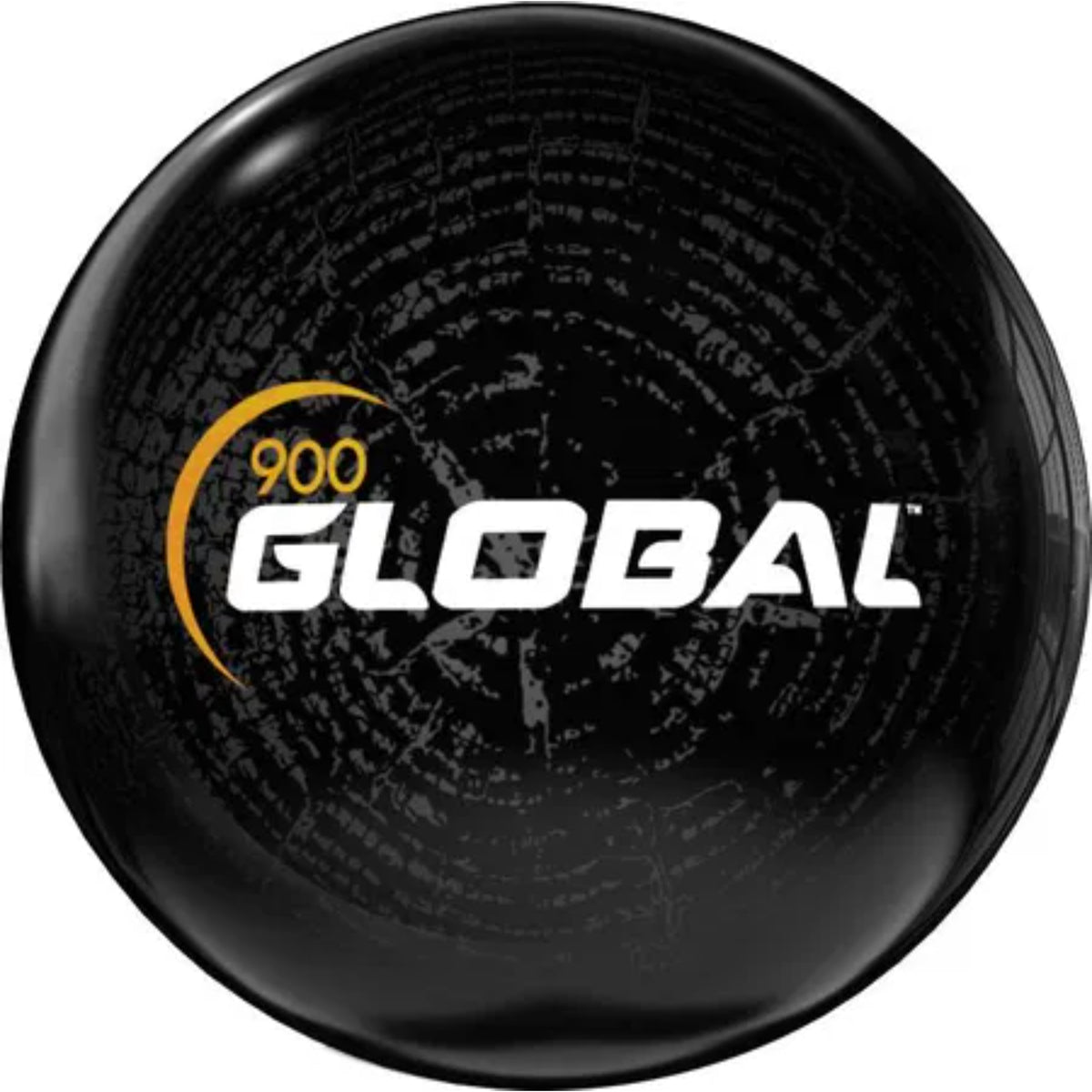 Global 900 Onyx Clear PRE-DRILLED Black Bowling Ball