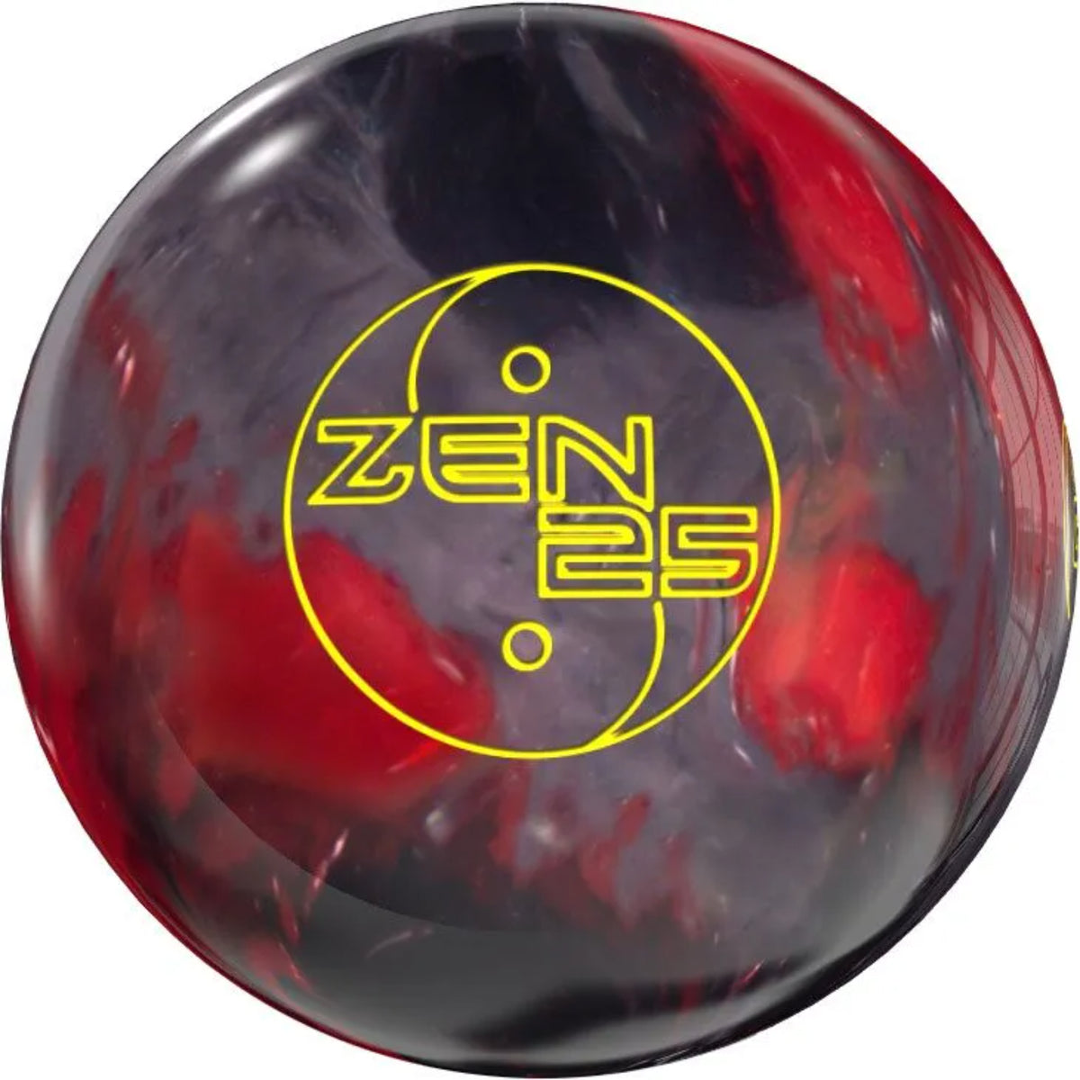 Global 900 Zen 25 PRE-DRILLED Red Silver Black Bowling Ball