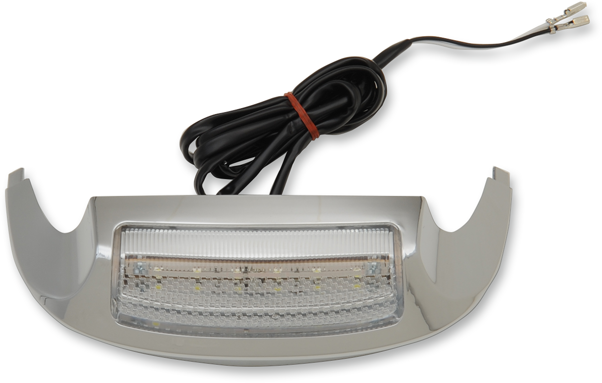 Drag Specialties Front Fender Tip Light for 2014-2022 Harley-Davidson FLT Models - Clear F51-0646CE