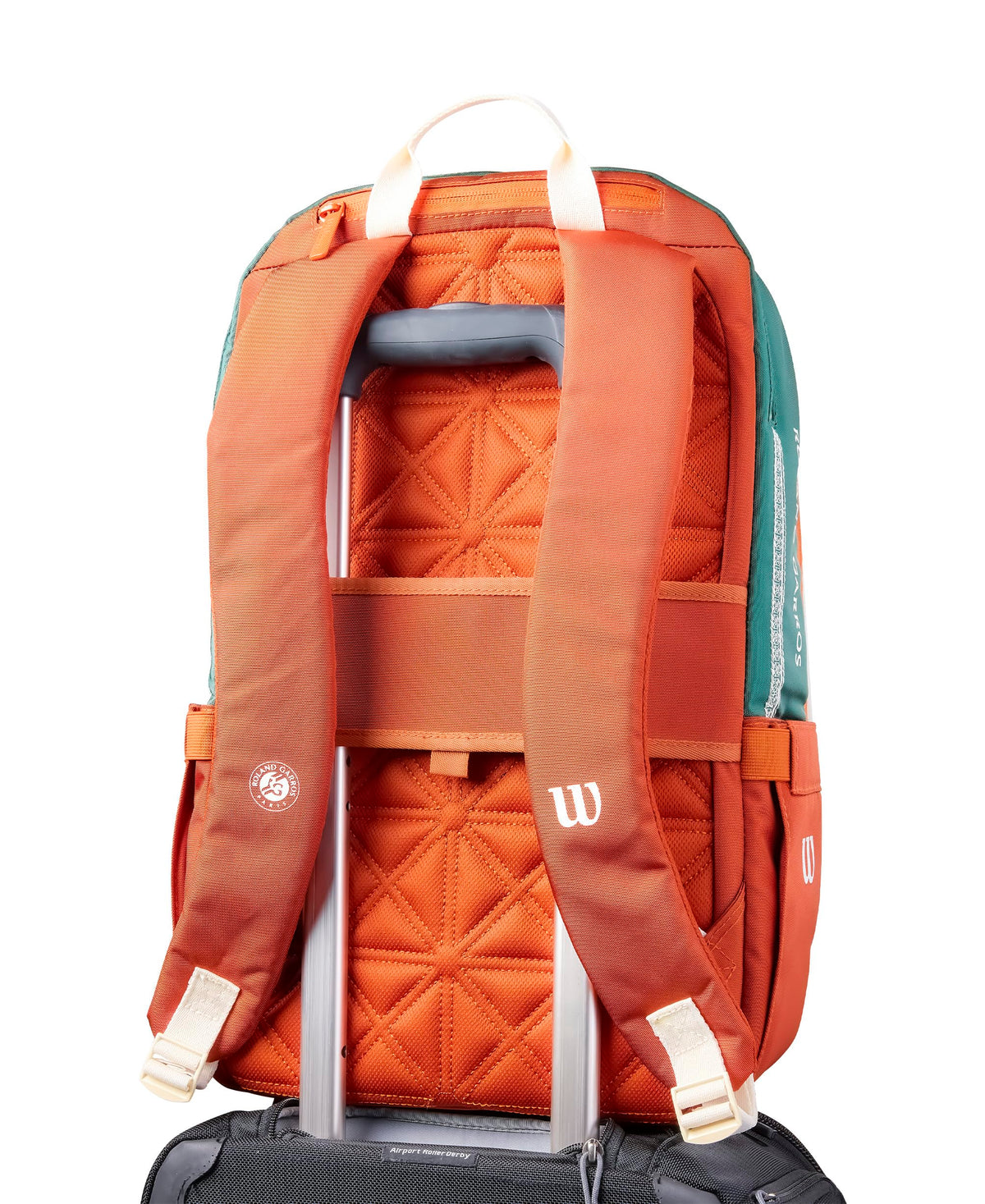Wilson Roland-Garros 2026 Tennis Backpack, Cream/Clay - alternate view 1