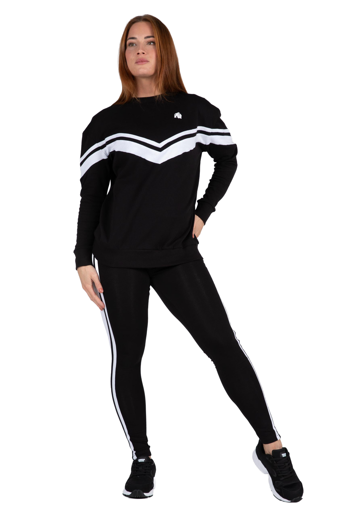 Hailey Oversized Sweatshirt - Black - View 3