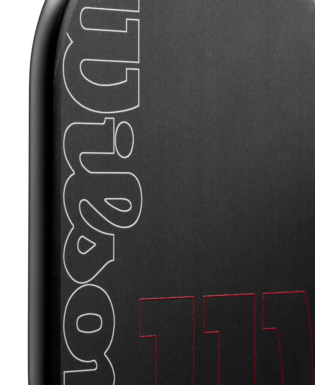 Wilson Blaze Edgeless 13 Pickleball Paddle, Black/Red - alternate view 4