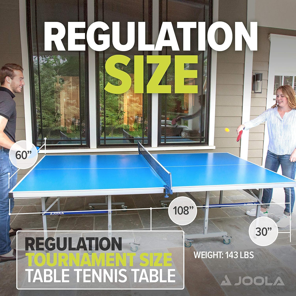 JOOLA Rapid Play Outdoor Table Tennis Table product image