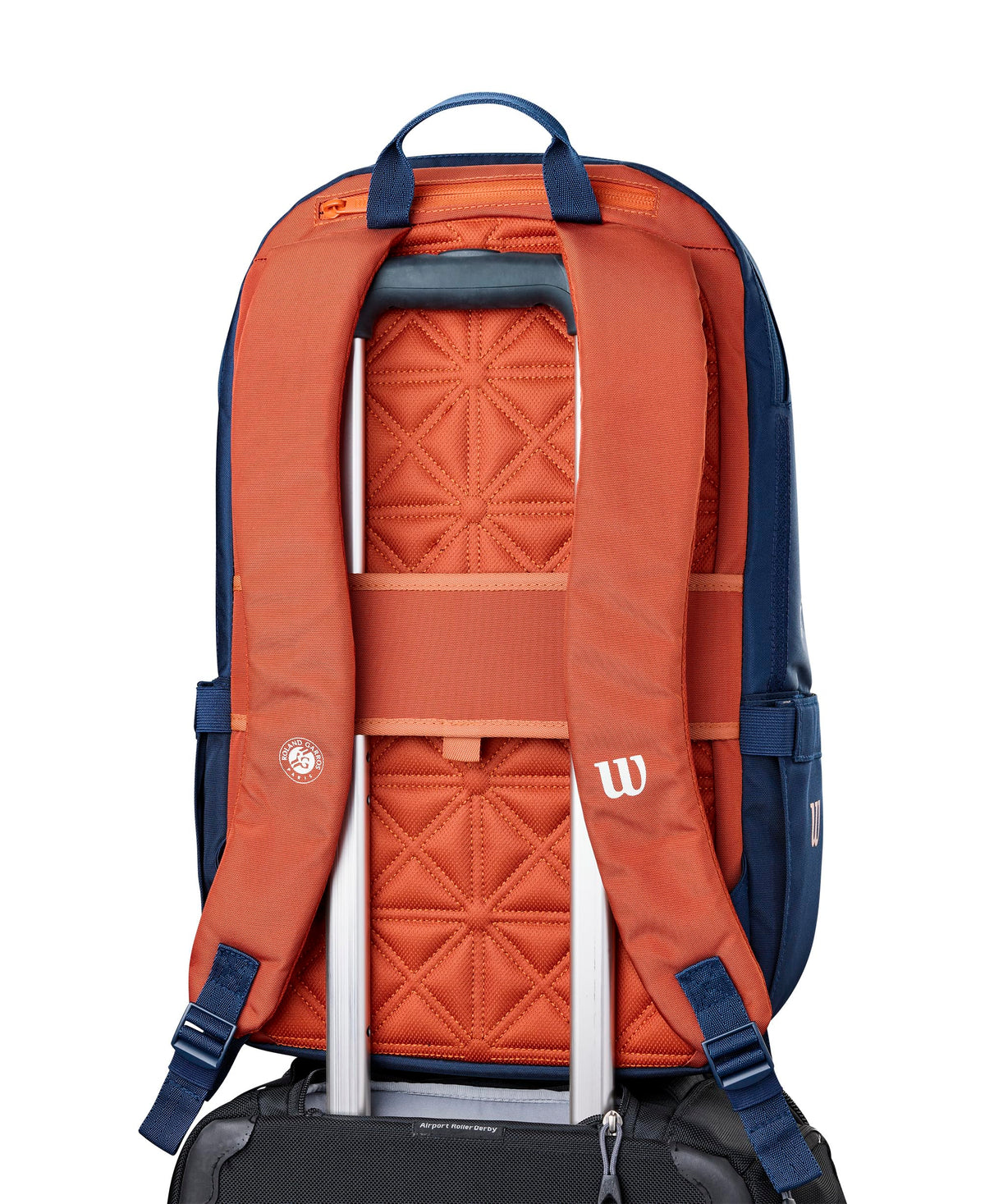 Wilson Roland Garros 2026 Session de Soirée Tennis Backpack, Holds 2 Rackets, Dark Navy - alternate view 1
