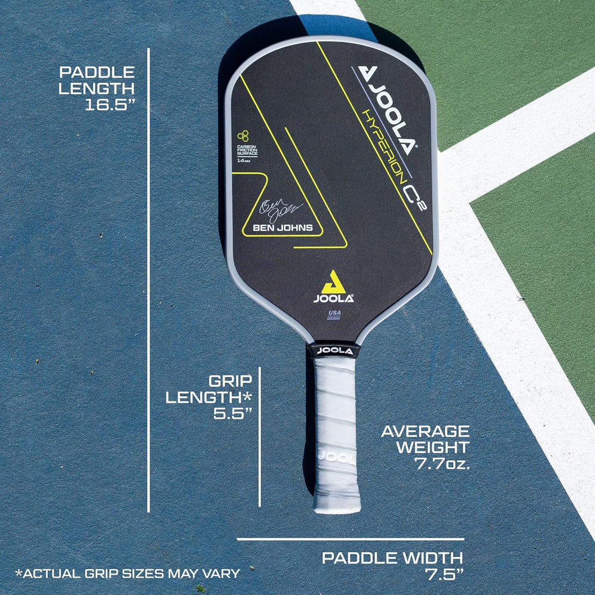 JOOLA Ben Johns Hyperion C2 CFS 14 Pickleball Paddle product image
