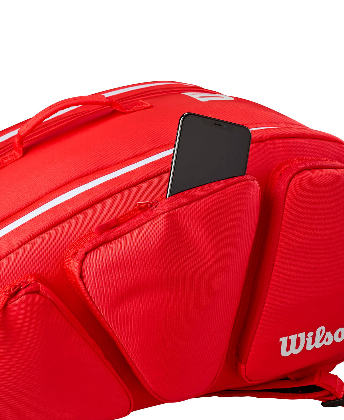 Wilson Super Tour Pickleball Backpack, Red - view 5
