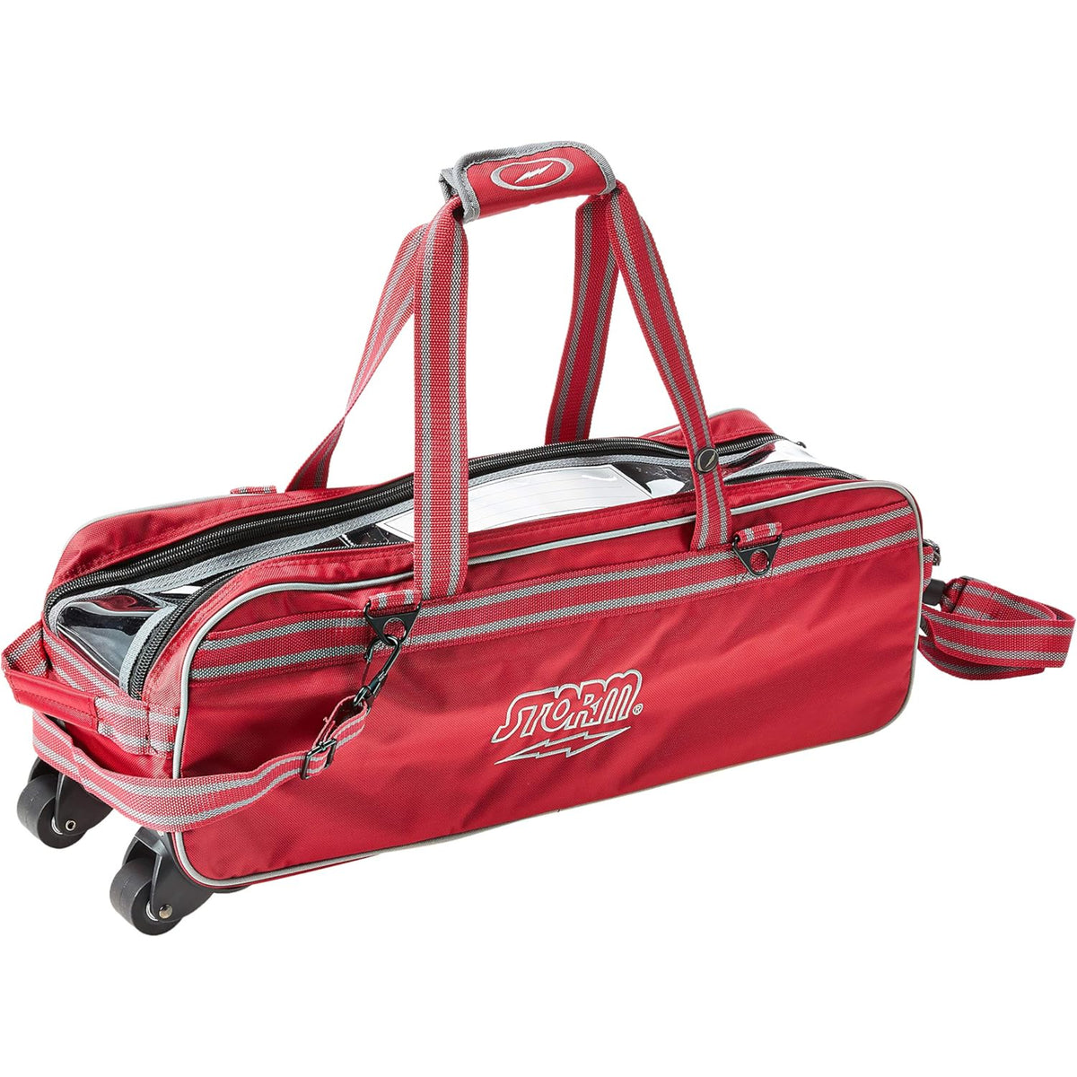 Storm 3 Ball Tournament Roller Tote Bowling Bag